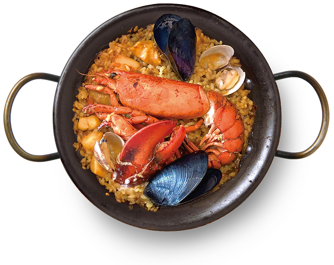 オマール海老のパエリア